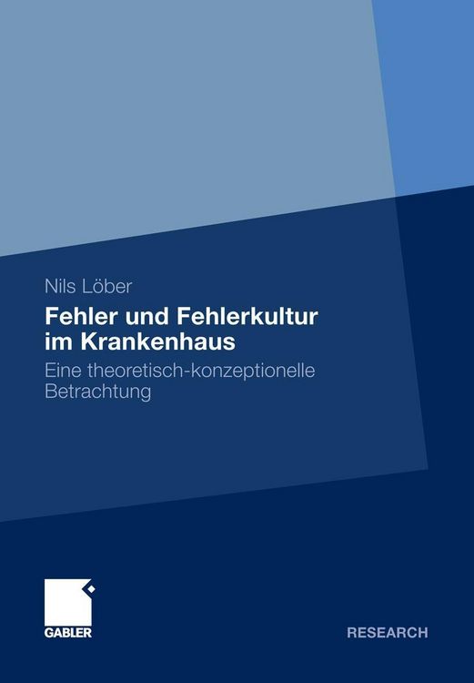 Produktbild: Fehler und Fehlerkultur im Krankenhaus