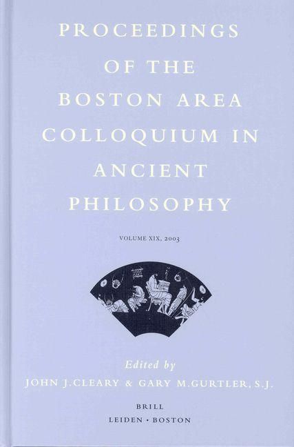 Produktbild: Proceedings of the Boston Area Colloquium in Ancient Philosophy