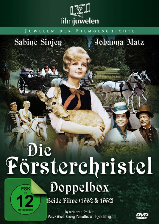 Produktbild: Die F&ouml;rsterchristel (1962 und 1952) - Doppelbox/Filmjuwelen [2 DVDs]