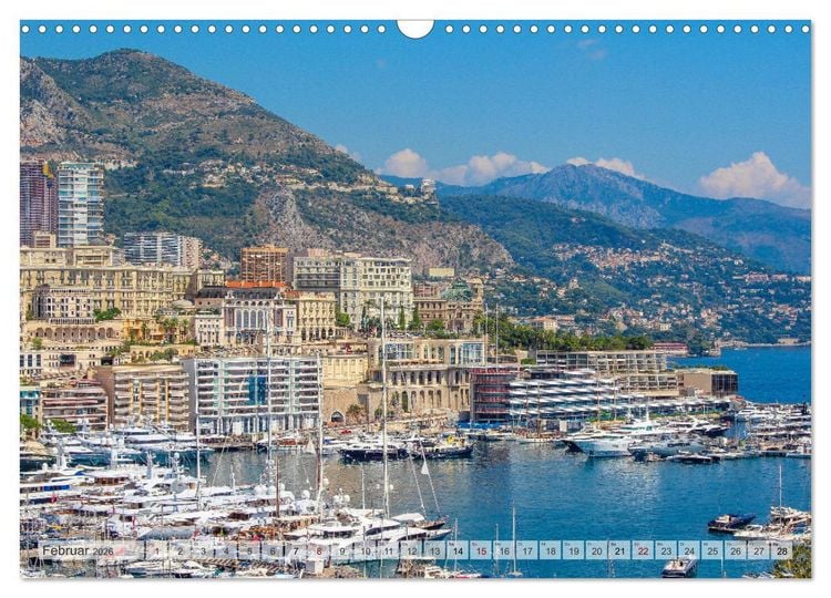 Produktbild: Monaco - Diamant am Mittelmeer (Wandkalender 2026 DIN A3 quer), CALVENDO Monatskalender