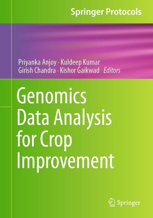 Produktbild: Genomics Data Analysis for Crop Improvement