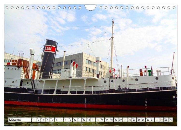 Produktbild: Stahl, Kraft und Eleganz auf hoher See (Wandkalender 2026 DIN A4 quer), CALVENDO Monatskalender