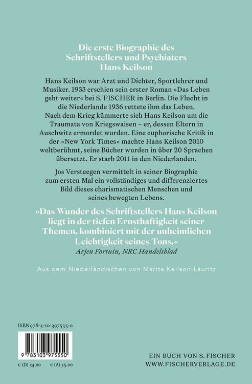 Produktbild: Hans Keilson &ndash; Immer wieder ein neues Leben