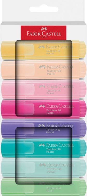 Produktbild: Textmarker TL 46 Pastell 8er Kartonetui