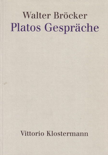 Produktbild: Platos Gespr&auml;che
