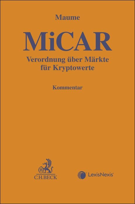 Produktbild: Gelbe Erläuterungsbücher / MiCAR