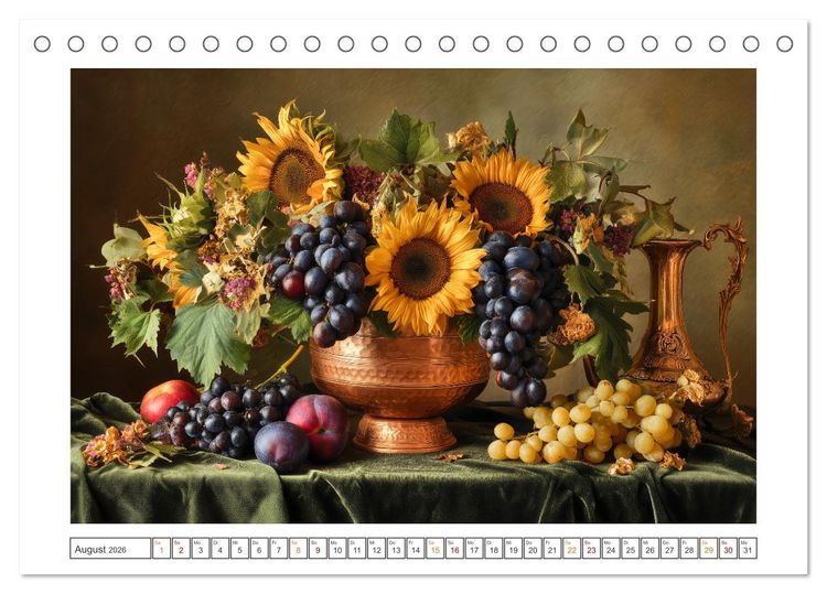 Produktbild: Die Kunst des Augenblicks (Tischkalender 2026 DIN A5 quer), CALVENDO Monatskalender
