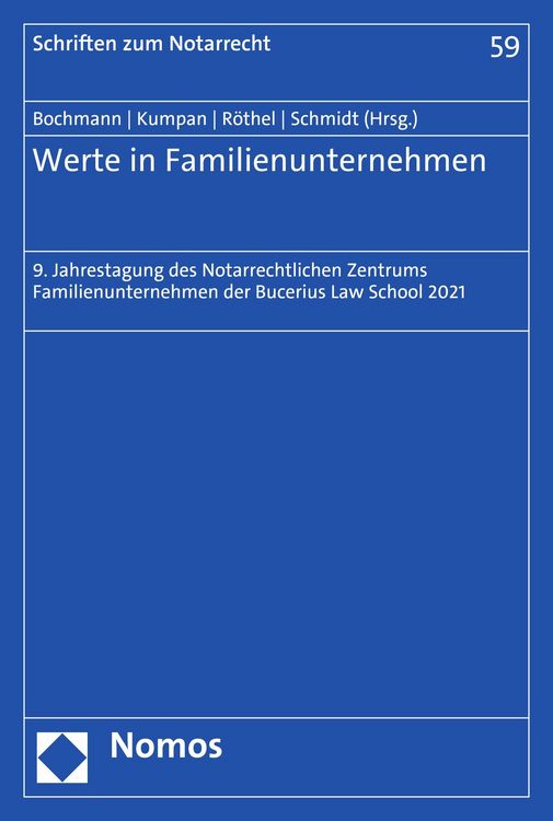 Produktbild: Werte in Familienunternehmen