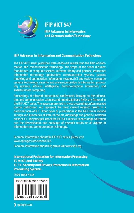 Produktbild: Privacy and Identity Management. Fairness, Accountability, and Transparency in the Age of Big Data