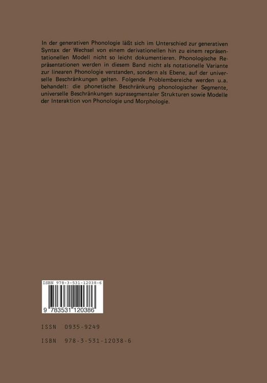 Produktbild: Phonologie