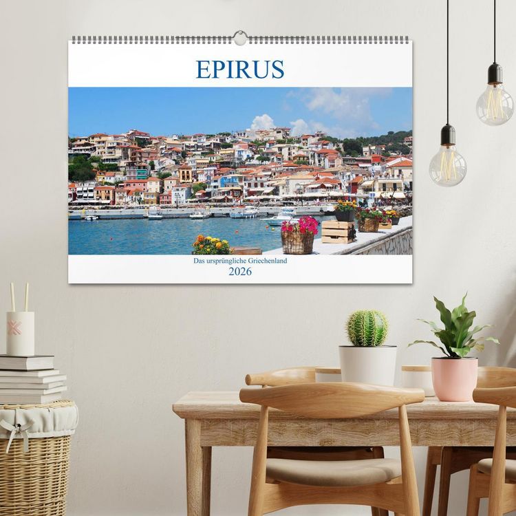 Produktbild: Epirus - Das urspr&uuml;ngliche Griechenland (Wandkalender 2026 DIN A2 quer), CALVENDO Monatskalender