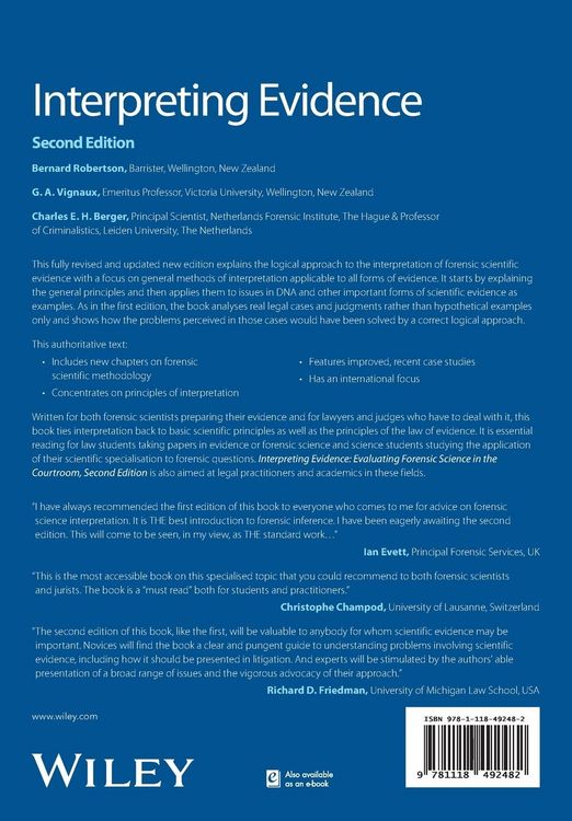 Produktbild: Interpreting Evidence