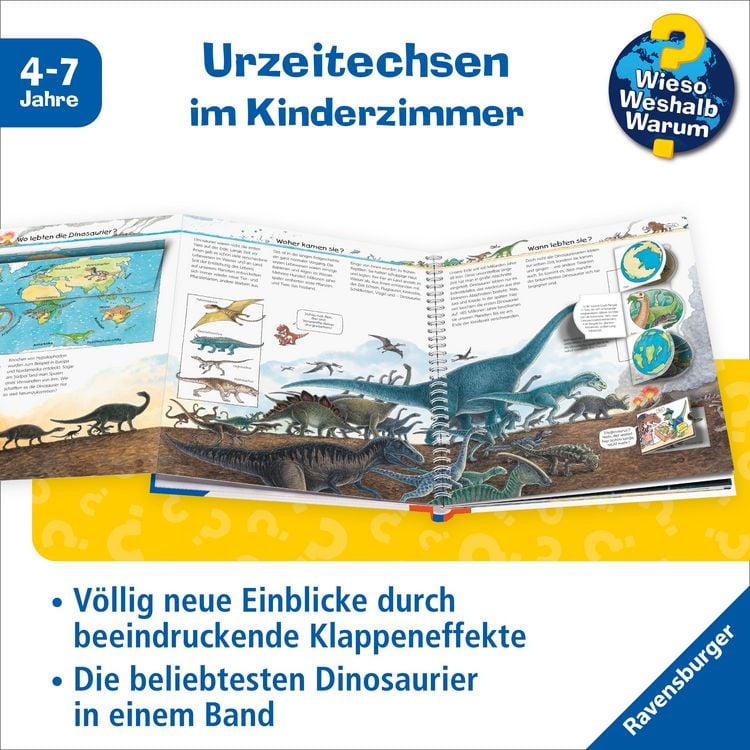Produktbild: Wieso? Weshalb? Warum? Band 55 - Wir erforschen die Dinosaurier