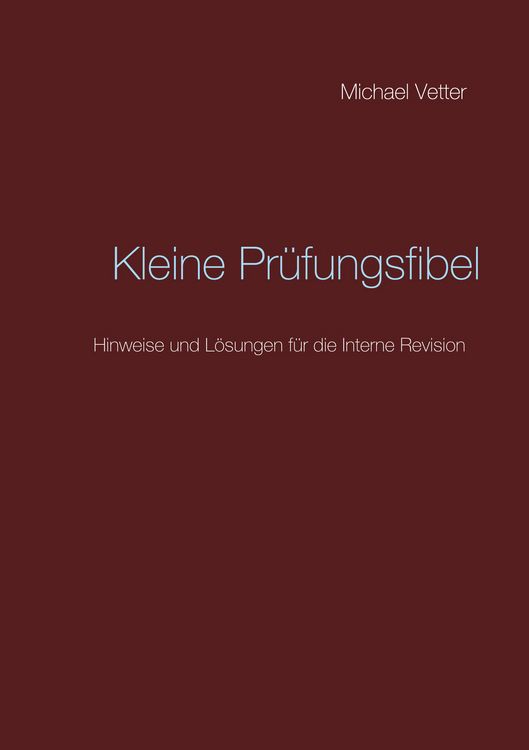 Produktbild: Kleine Pr&uuml;fungsfibel