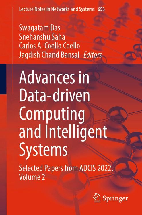 Produktbild: Advances in Data-driven Computing and Intelligent Systems