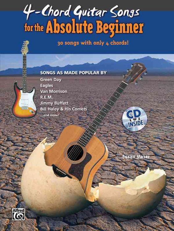 Produktbild: Mazer, S: 4-Chord Songs for the Absolute Beginner