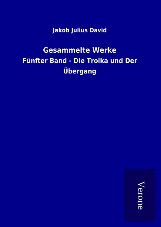 Produktbild: Gesammelte Werke