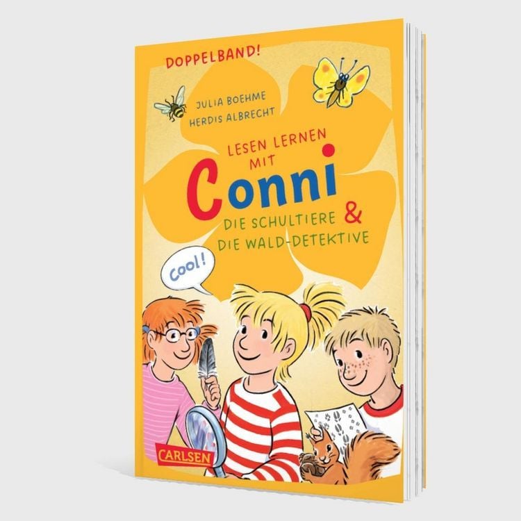 Produktbild: Lesen lernen mit Conni: Doppelband. Enth&auml;lt die B&auml;nde: Conni und die Schultiere / Conni und die Wald-Detektive