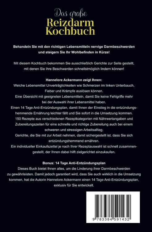 Produktbild: Das gro&szlig;e Reizdarm Kochbuch &ndash; Rezeptbuch bei sensibler Verdauung