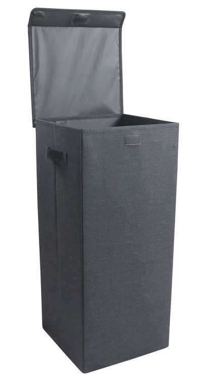 Produktbild: W&auml;schekorb W&auml;schebox Stoffbox mit Deckel Dreso L