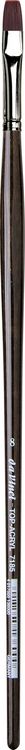 Produktbild: Da Vinci Pinsel TOP-ACRYL, Serie 7185 Gr. 8, flach