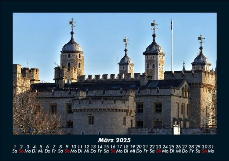 Produktbild: London 2025 Fotokalender DIN A5
