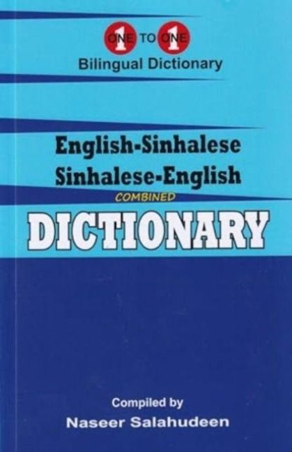 Produktbild: English-Sinhalese & Sinhalese-English One-to-One Dictionary