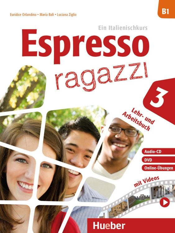 Produktbild: Espresso ragazzi 3 - Lehr- und Arbeitsbuch mit Audio-CD und DVD