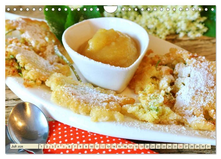 Produktbild: Essbare Wildfr&uuml;chte. Aromatische K&ouml;stlichkeiten aus der Natur (Wandkalender 2026 DIN A4 quer), CALVENDO Monatskalender