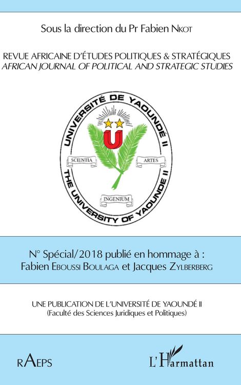 Produktbild: Revue africaine d'&eacute;tudes politiques & strat&eacute;giques