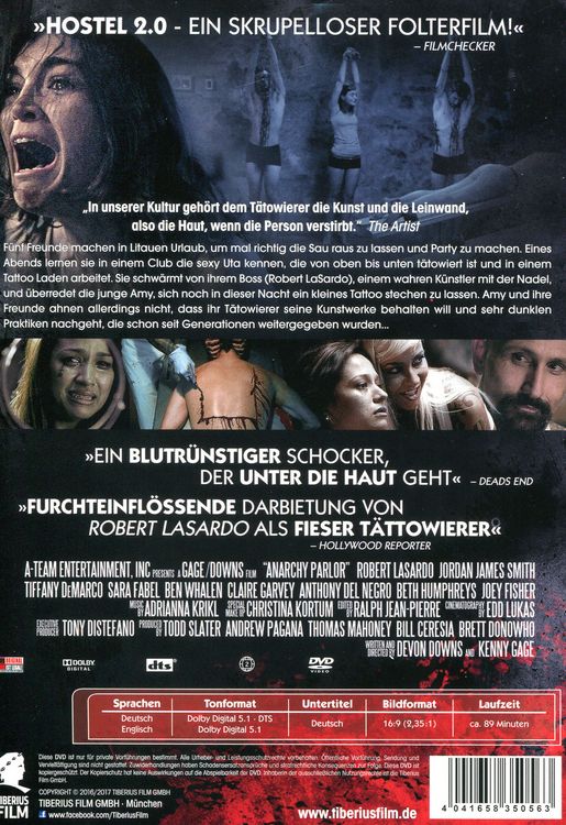 Produktbild: Killer Ink - Dein erstes Tattoo wirst du nie vergessen - Bloody Movies Collection