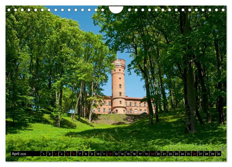 Produktbild: Litauens Sch&ouml;nheiten (Wandkalender 2026 DIN A4 quer), CALVENDO Monatskalender