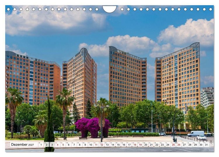Produktbild: Valencia - Stadt der K&uuml;nste und der Wissenschaft (Wandkalender 2027 DIN A4 quer), CALVENDO Monatskalender