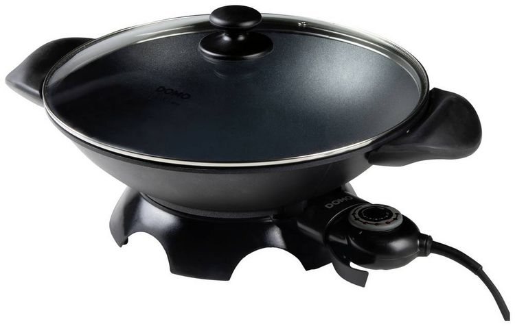 Produktbild: DOMO DO8708W DO8708W Elektro-Wok Schwarz