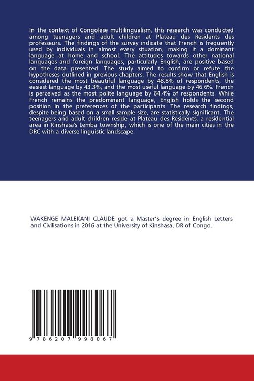 Produktbild: The Elite language as a Mother Tongue in a Multilingual Environment