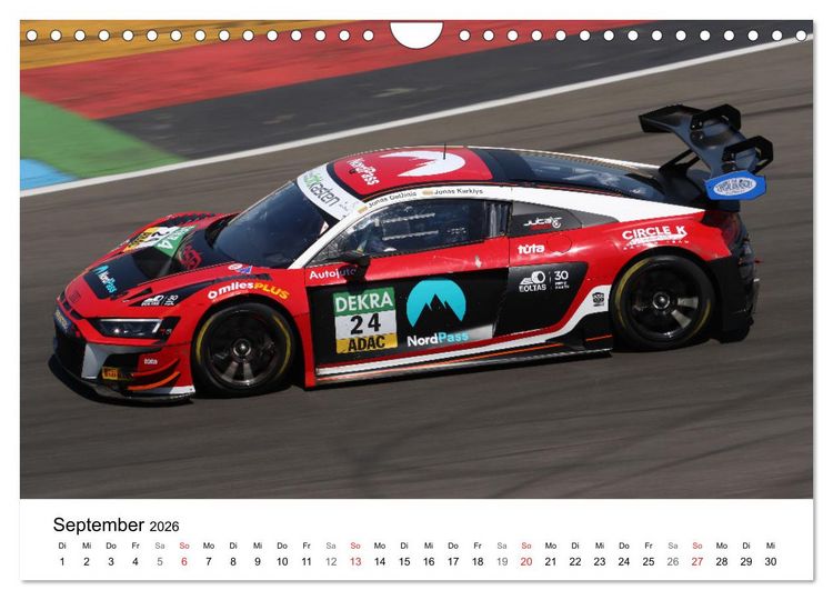 Produktbild: GT Masters (Wandkalender 2026 DIN A4 quer), CALVENDO Monatskalender