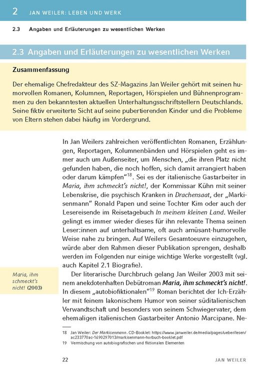 Produktbild: Der Markisenmann von Jan Weiler