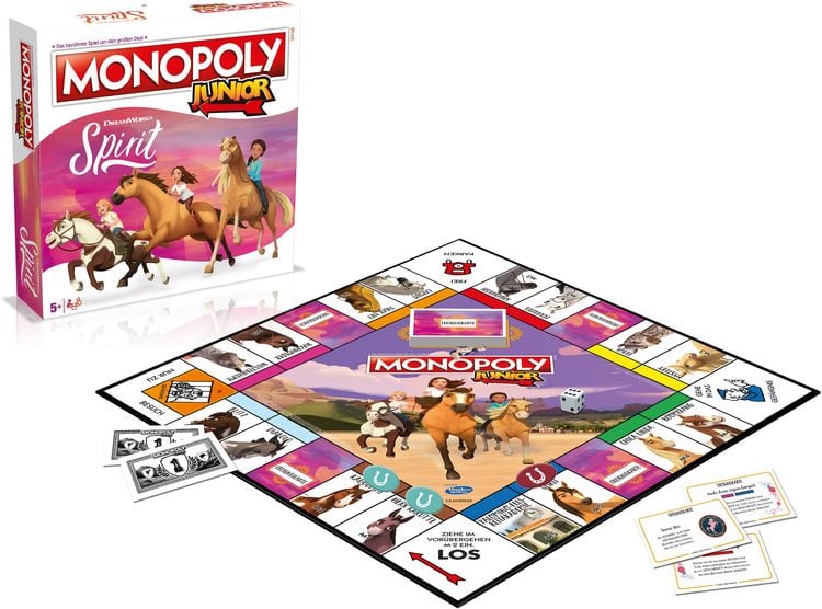 Produktbild: Winning Moves - Monopoly Junior - Spirit