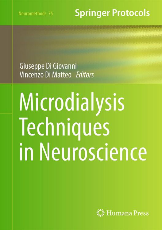 Produktbild: Microdialysis Techniques in Neuroscience
