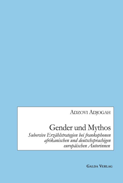 Produktbild: Gender und Mythos