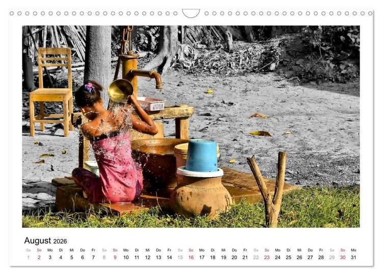 Produktbild: Myanmar &ndash; Mit anderen Augen (Wandkalender 2026 DIN A3 quer), CALVENDO Monatskalender