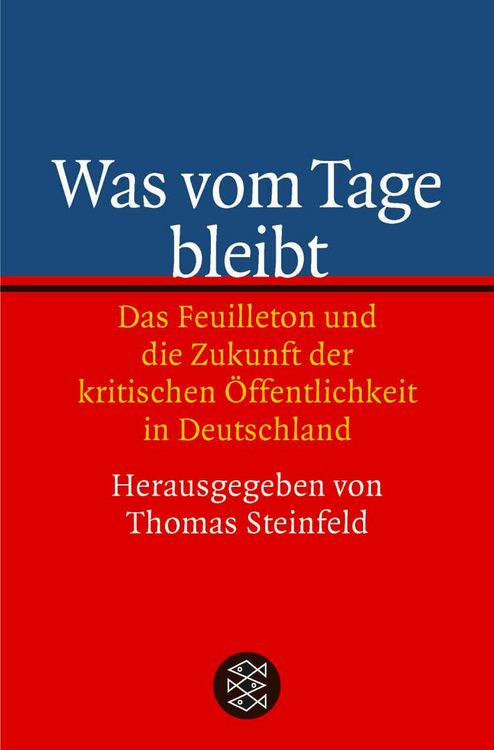 Produktbild: Was vom Tage bleibt