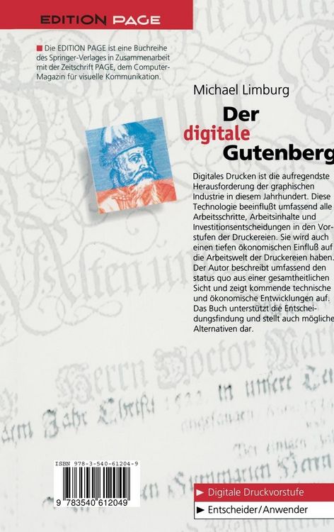 Produktbild: Der digitale Gutenberg