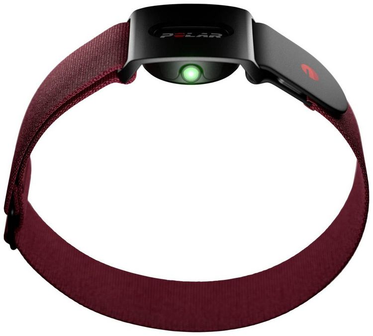 Produktbild: Polar Verity Sense OHR Sensor Pulssensor Gr&ouml;&szlig;e: L Dunkelrot