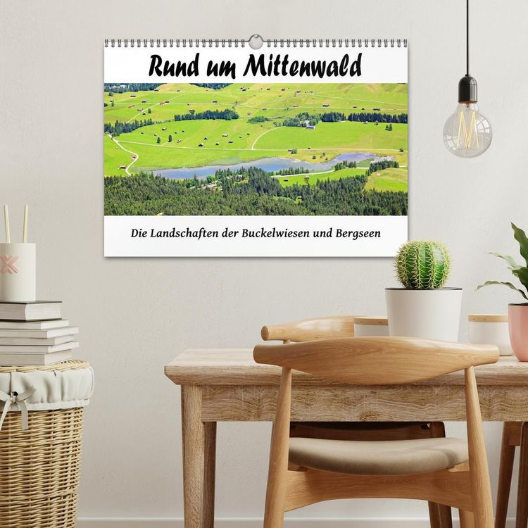 Produktbild: Rund um Mittenwald (Wandkalender 2026 DIN A3 quer), CALVENDO Monatskalender