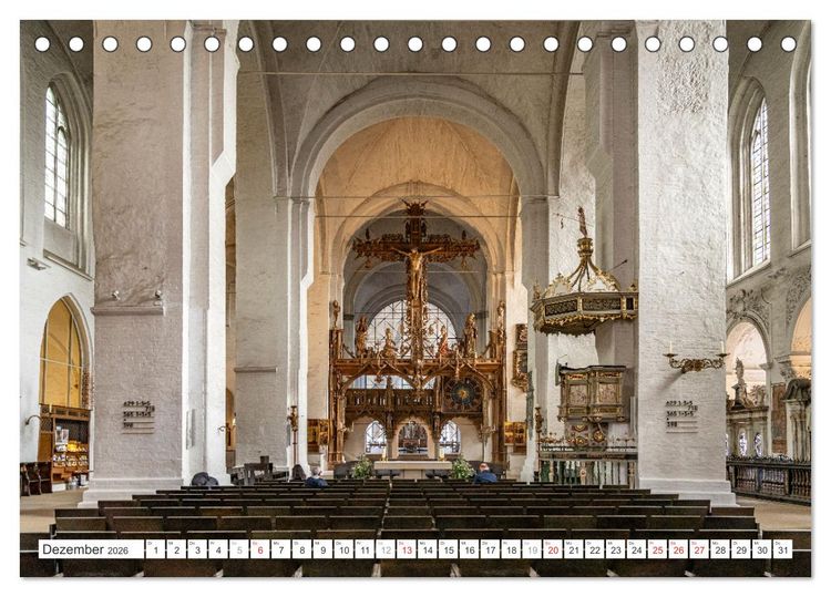 Produktbild: Schleswig-Holstein - Hansestadt L&uuml;beck (Tischkalender 2026 DIN A5 quer), CALVENDO Monatskalender
