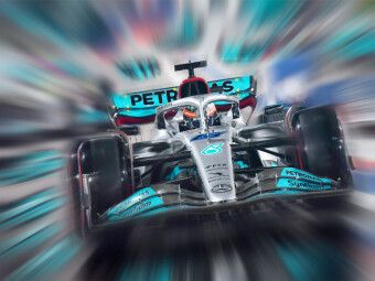 Produktbild: CALVENDO Puzzle Der Brite George Russell gilt als eines der gr&ouml;&szlig;ten Talente der Formel 1 und startet f&uuml;r AMG-Mercedes. | 1000 Teile Lege-Gr&ouml;&szlig;e 64x48cm
