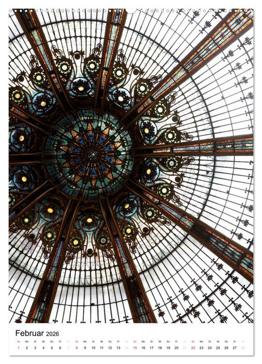 Produktbild: Unterwegs in Paris (hochwertiger Premium Wandkalender 2026 DIN A2 hoch), Kunstdruck in Hochglanz