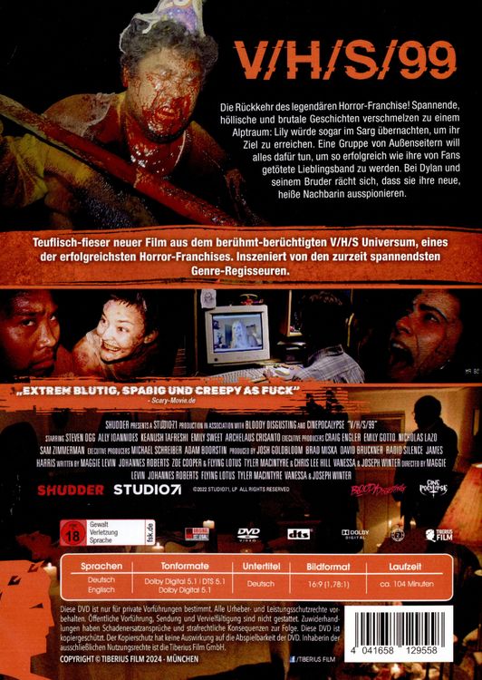 Produktbild: V/H/S/99