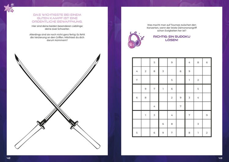Produktbild: Auf D&auml;monenjagd &ndash; Dein K-Pop-Mitmachbuch